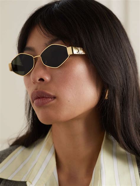 celine gold chain arm sunglasses|celine sunglasses discount.